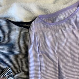 Two Old Navy Long Sleeve Shirts